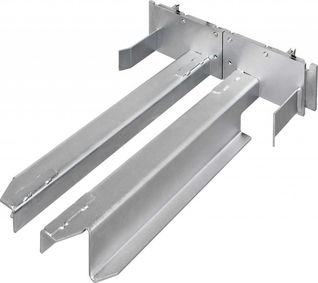 KLT-Lifter Standardgabeln Zeigt ein Gabelpaar der KLT-Lifter
